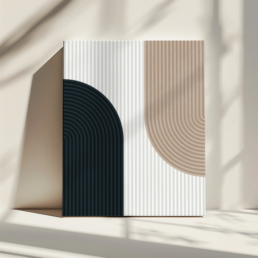 Cirkelcompositie 3 | Canvas
