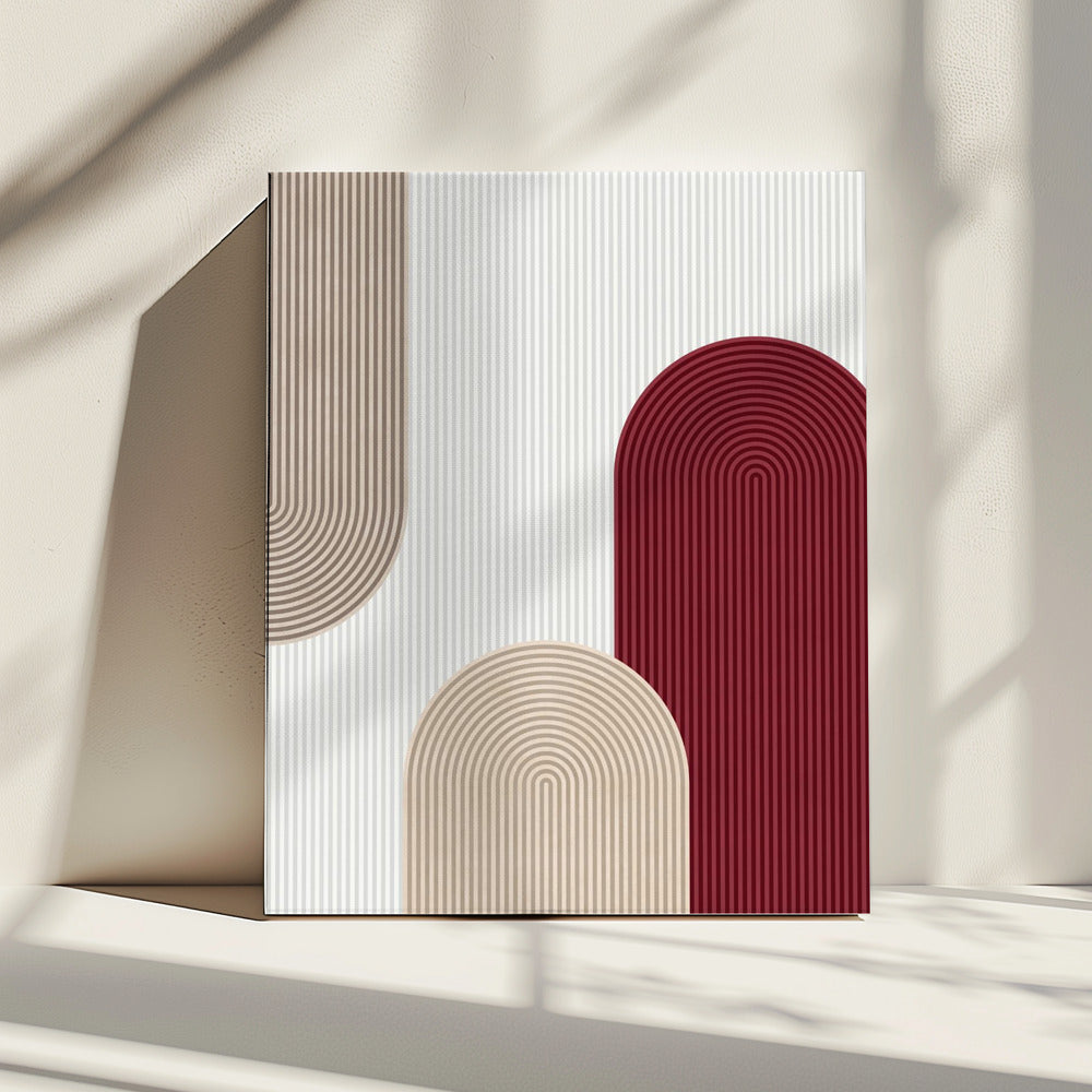 Cirkelcompositie 2 | Canvas