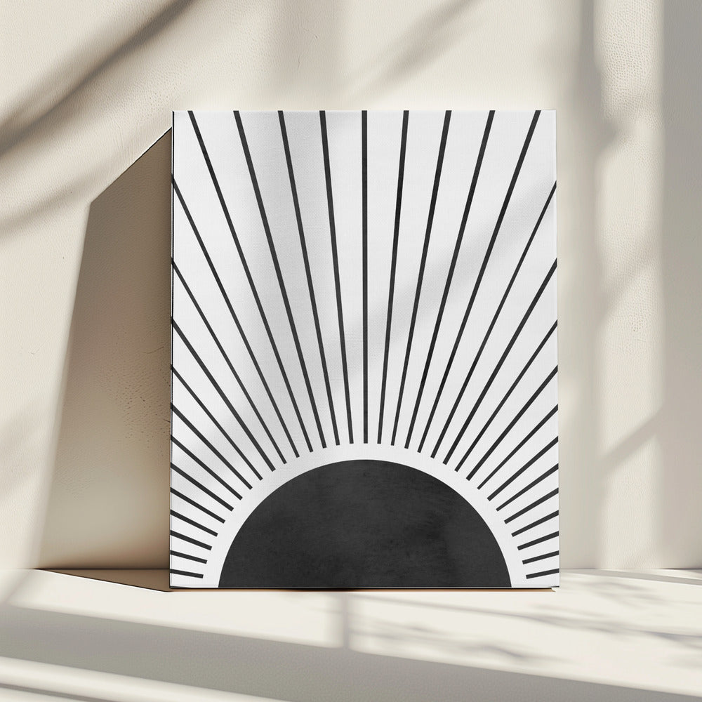 Zonnestralen | Canvas