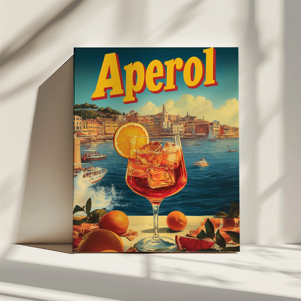 Aperol Vintage Reclame | Canvas
