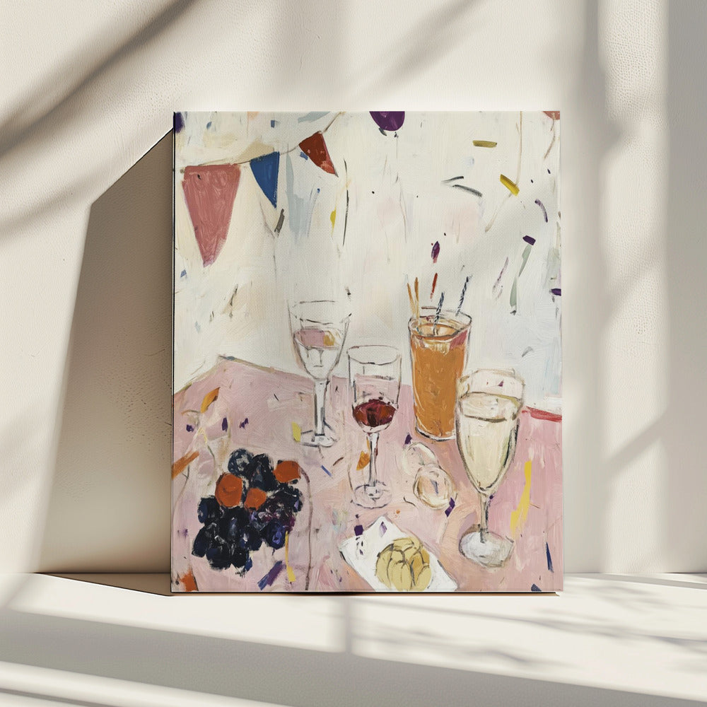Feestelijke tafeldecoratie | Canvas