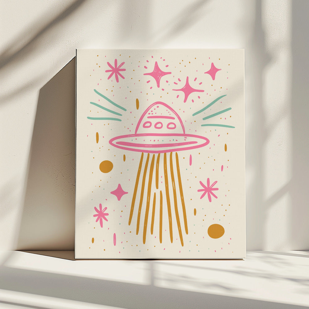 Kosmische Reis | Canvas