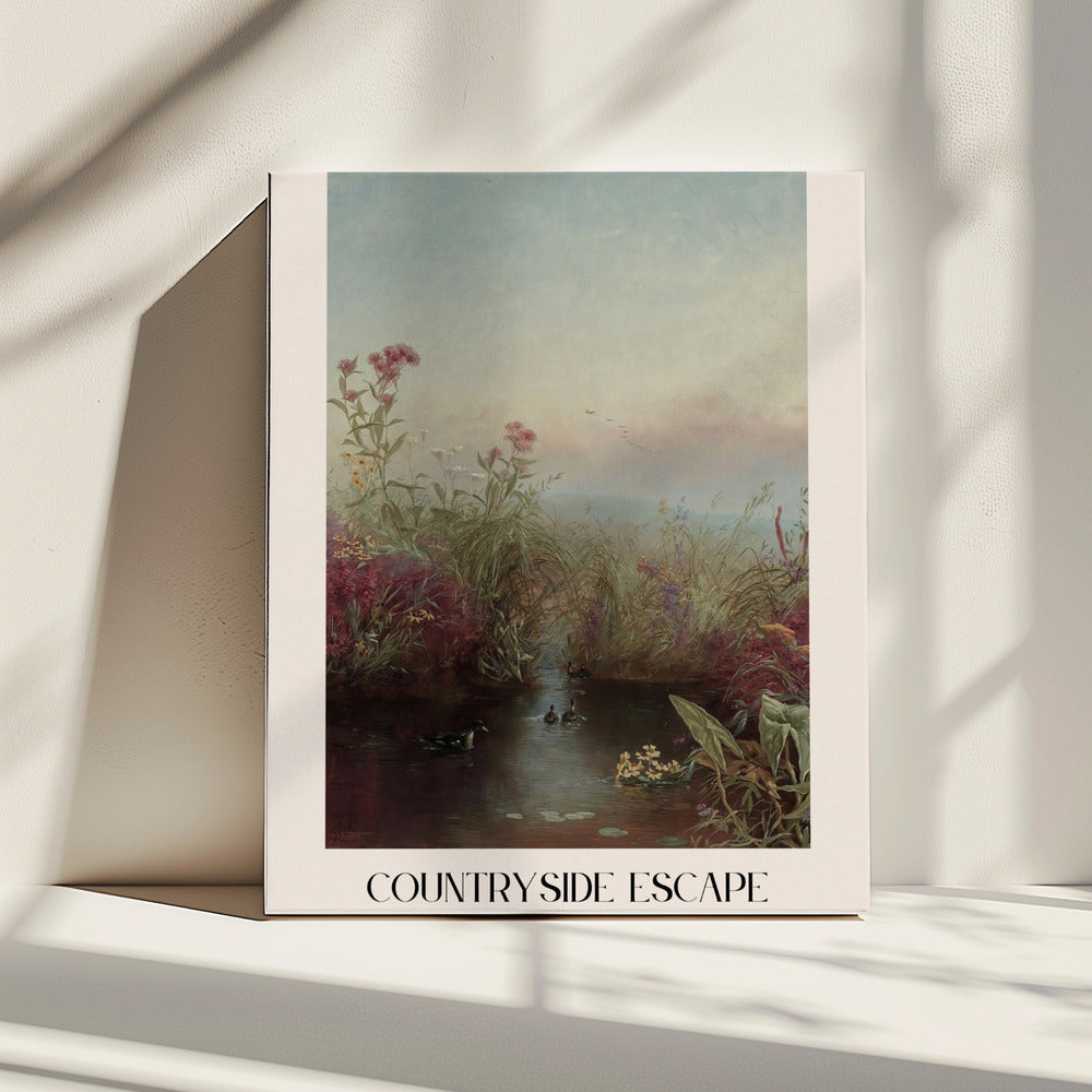 Plattelandsontsnapping nr. 1 | Canvas