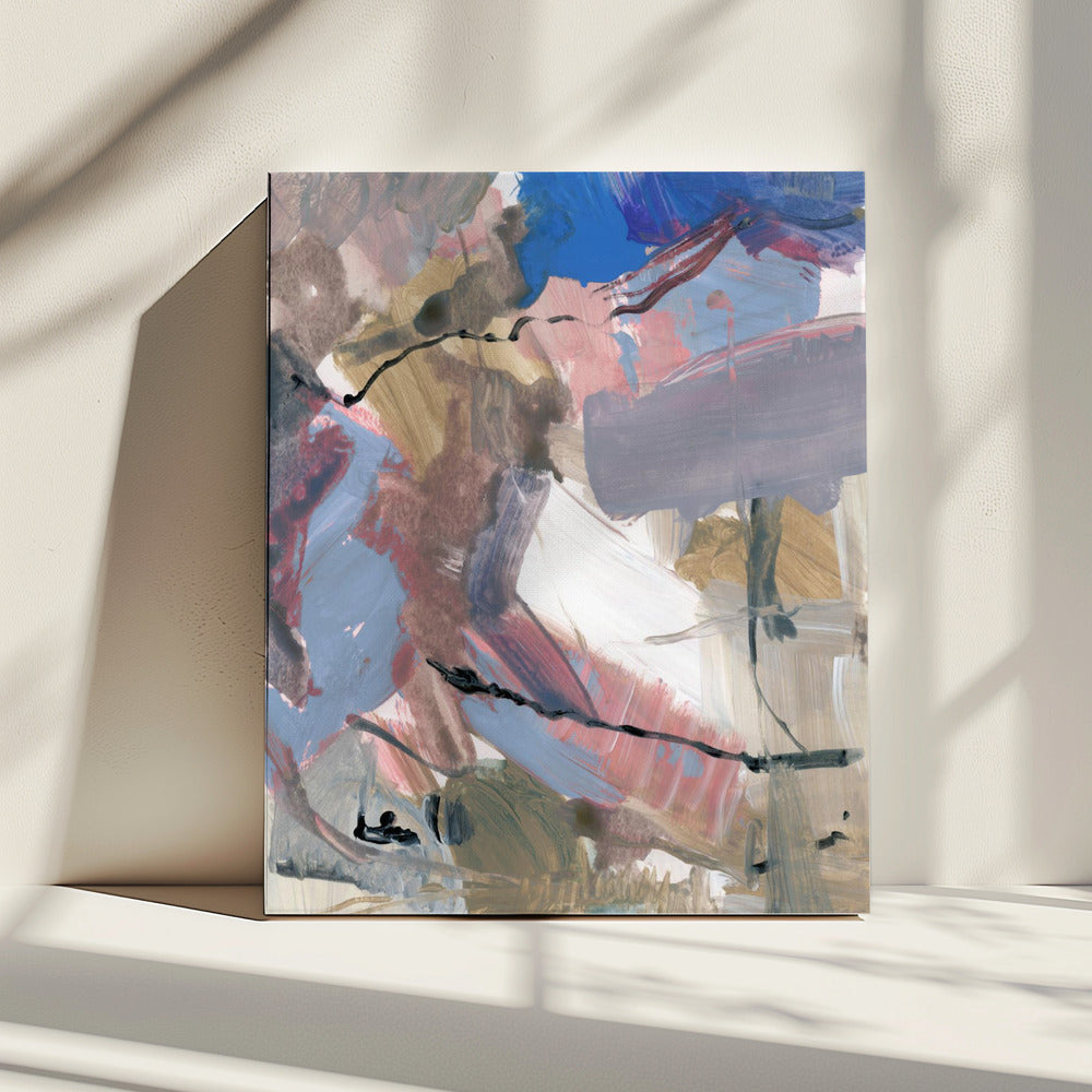 Abstract Zacht Profiel 1 | Canvas