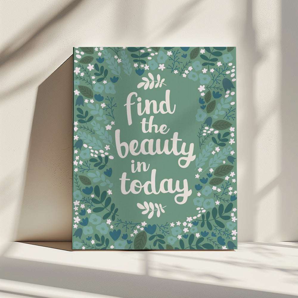 Vind de schoonheid van vandaag | Canvas