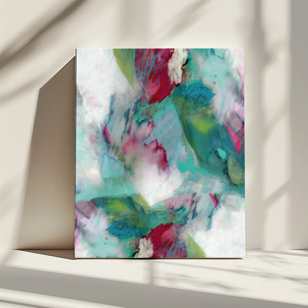 Gedurfde bloesemprint nr. 2 | Canvas