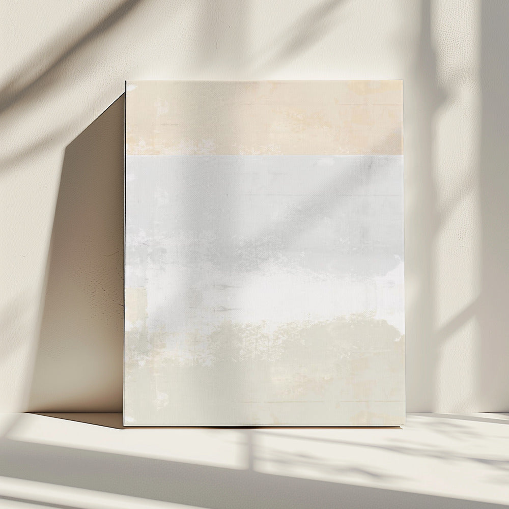 Minimalistisch landschap abstract kunstdruk | Canvas