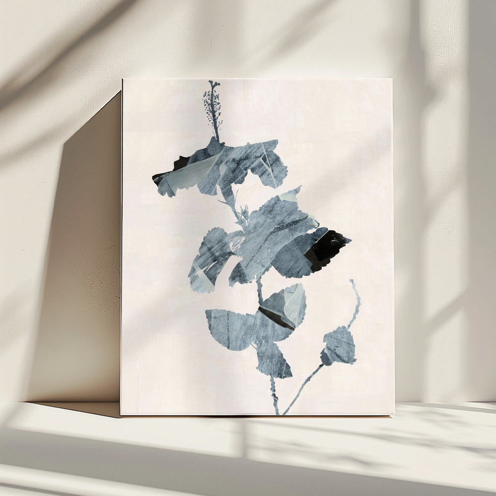 Botanisch silhouet nr. 1 print | Canvas