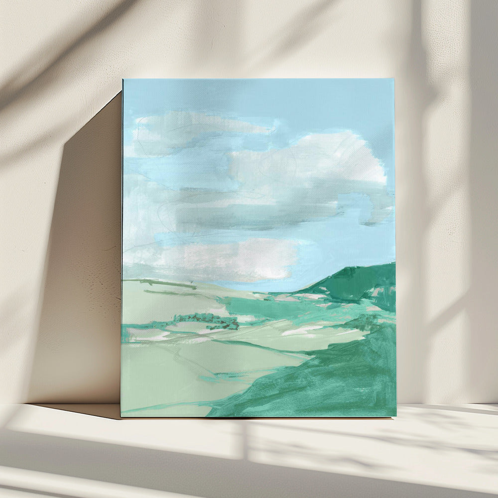 Big Sky Landschap Platteland No2 | Canvas