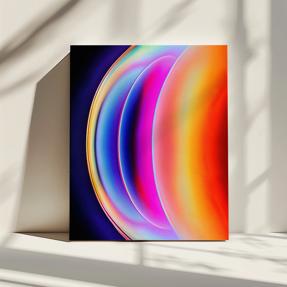Paradijs Gradiënt Halo | Canvas