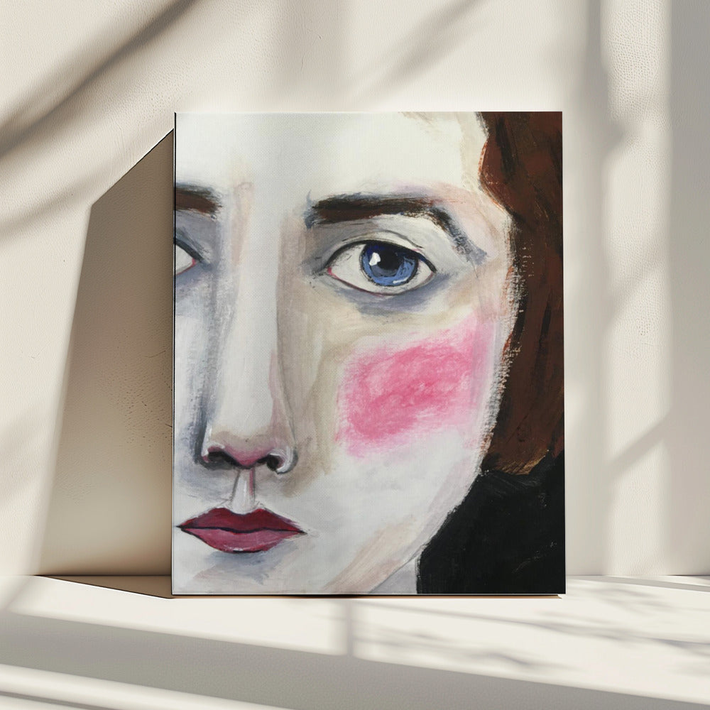 blauwe ogen | Canvas