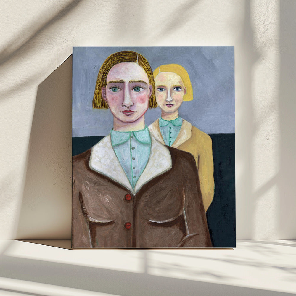 De verschillende zussen | Canvas