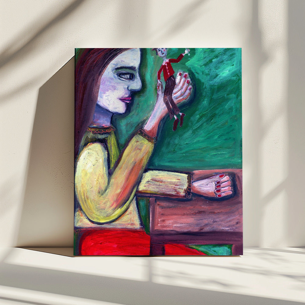 Pin Man was er altijd. | Canvas