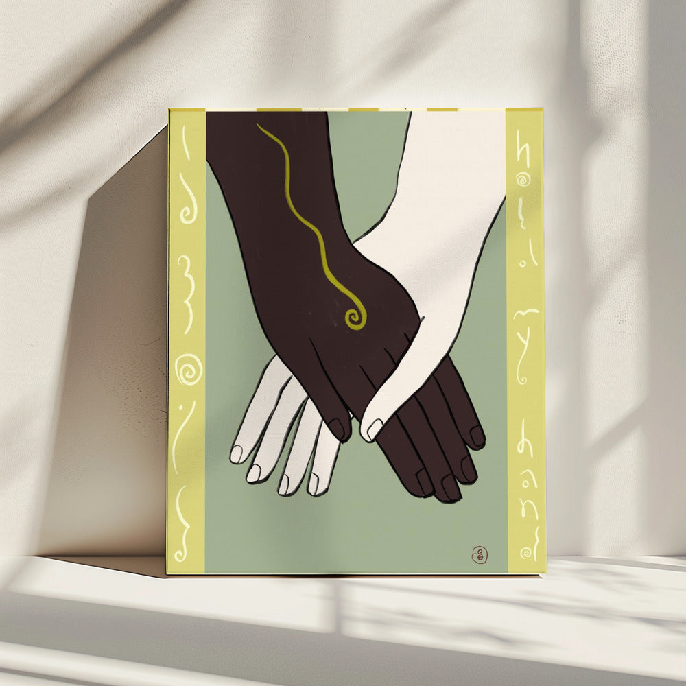 Symboliseert eenheid en diversiteit | Canvas