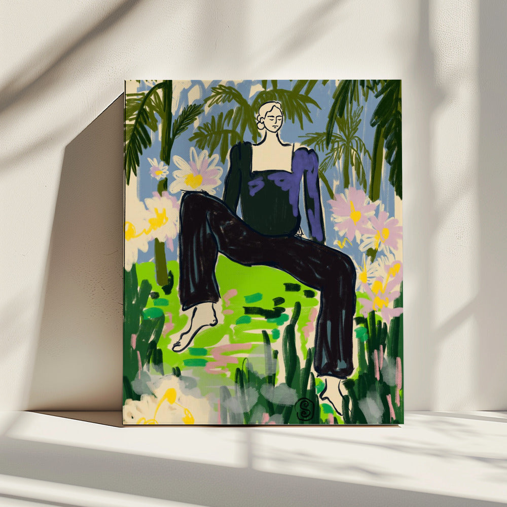 VERLOREN IN DE STILTE | Canvas