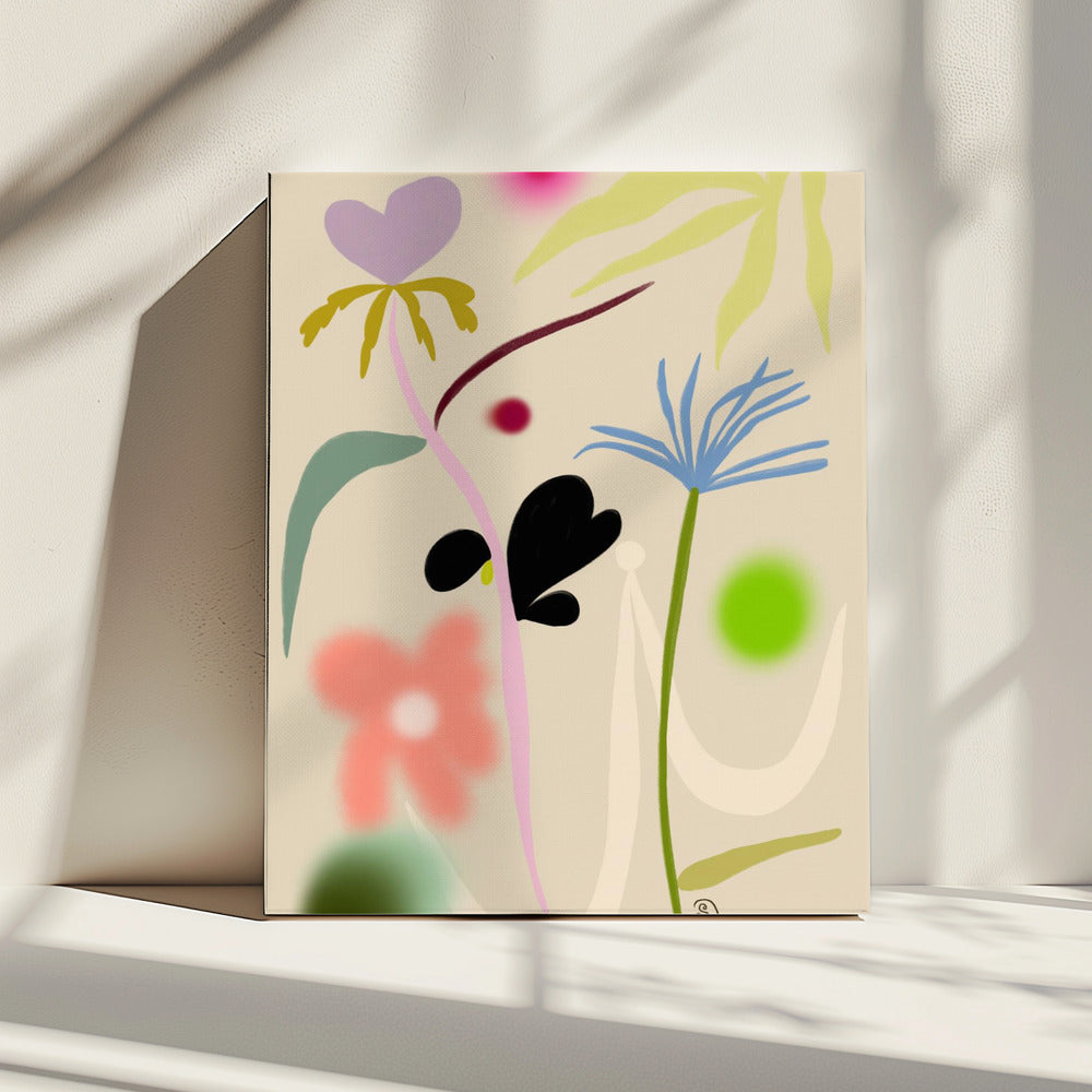 STILLE BLOEMEN DANSEN | Canvas