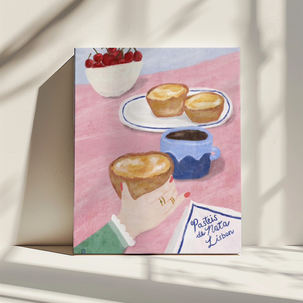 Met liefde uit Lissabon - Eten en reizen kunst | Canvas