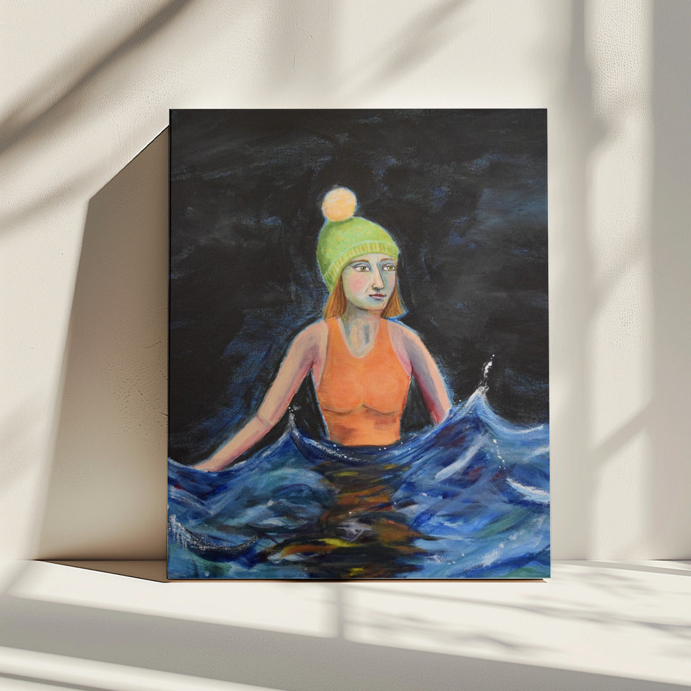 Wildzwemmen in de oceaan | Canvas