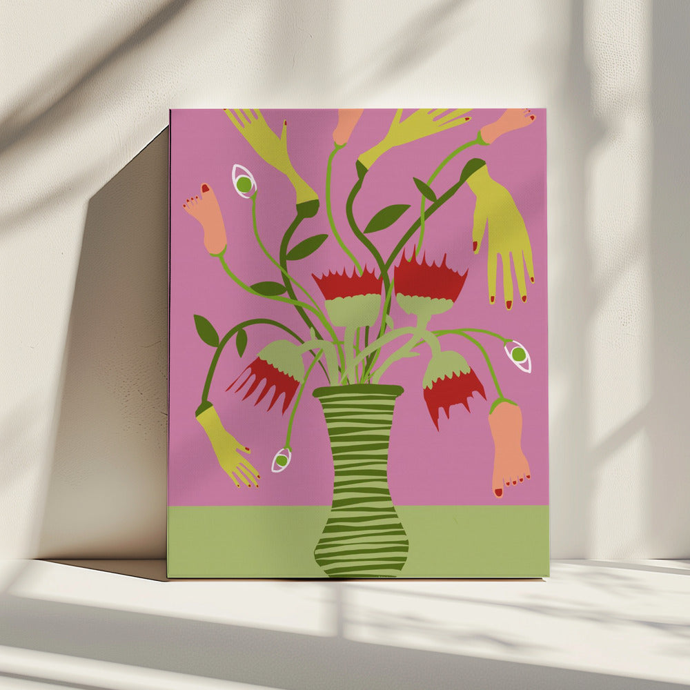 De Vreemde Vaas | Canvas
