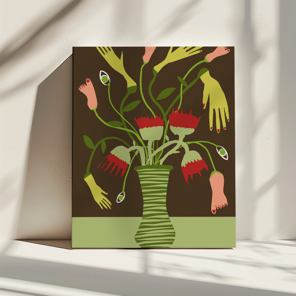 De Vreemde Vaas | Canvas