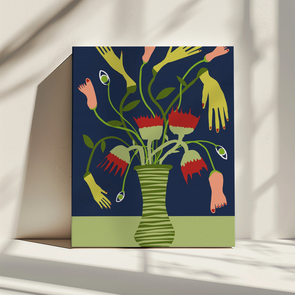 De Vreemde Vaas | Canvas