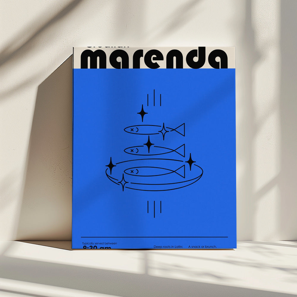 Kroatische Marenda | Canvas