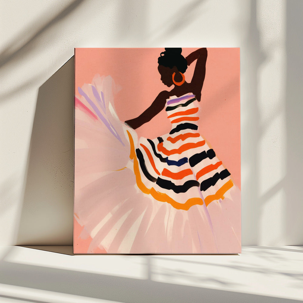 Dancer's Flourish | Canvas