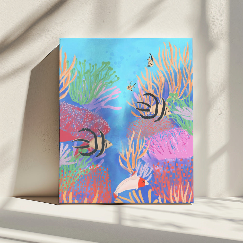 Koraalrifmijmering | Canvas