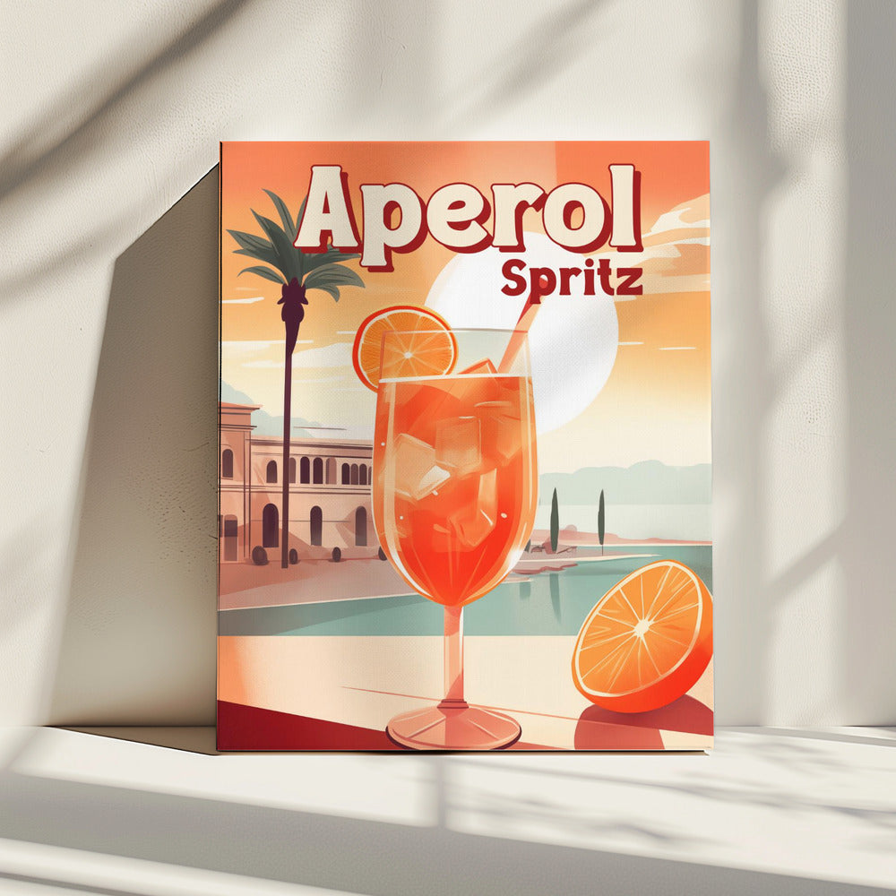 Aperol Spritz Tropisch | Canvas