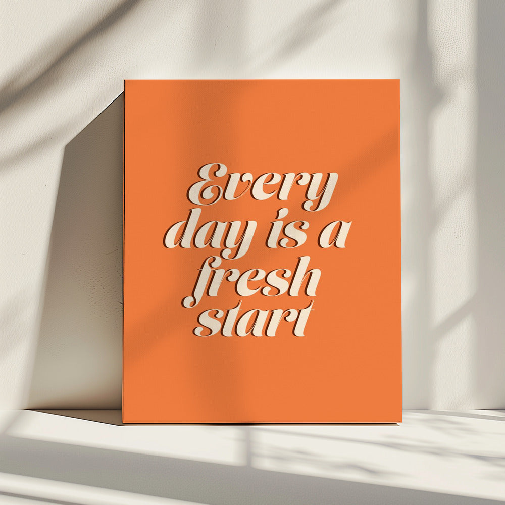 Frisse start | Canvas