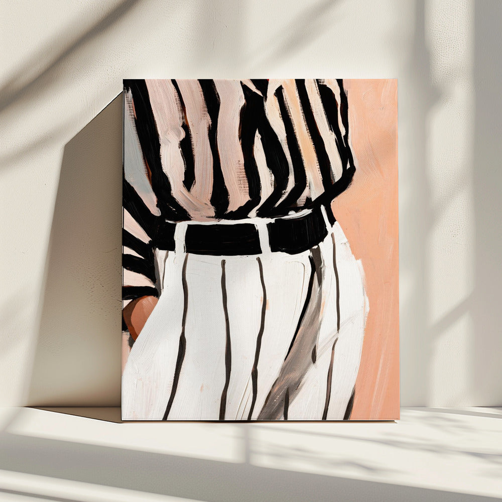 Streep Elegantie | Canvas