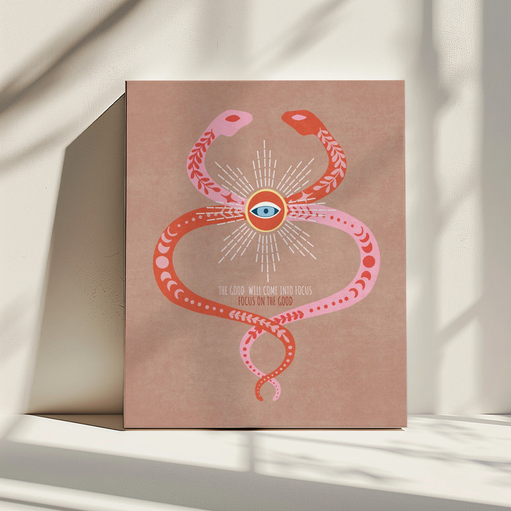 Slangenvisie | Canvas