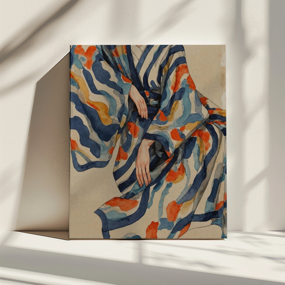Vloeiende kimonopatronen | Canvas