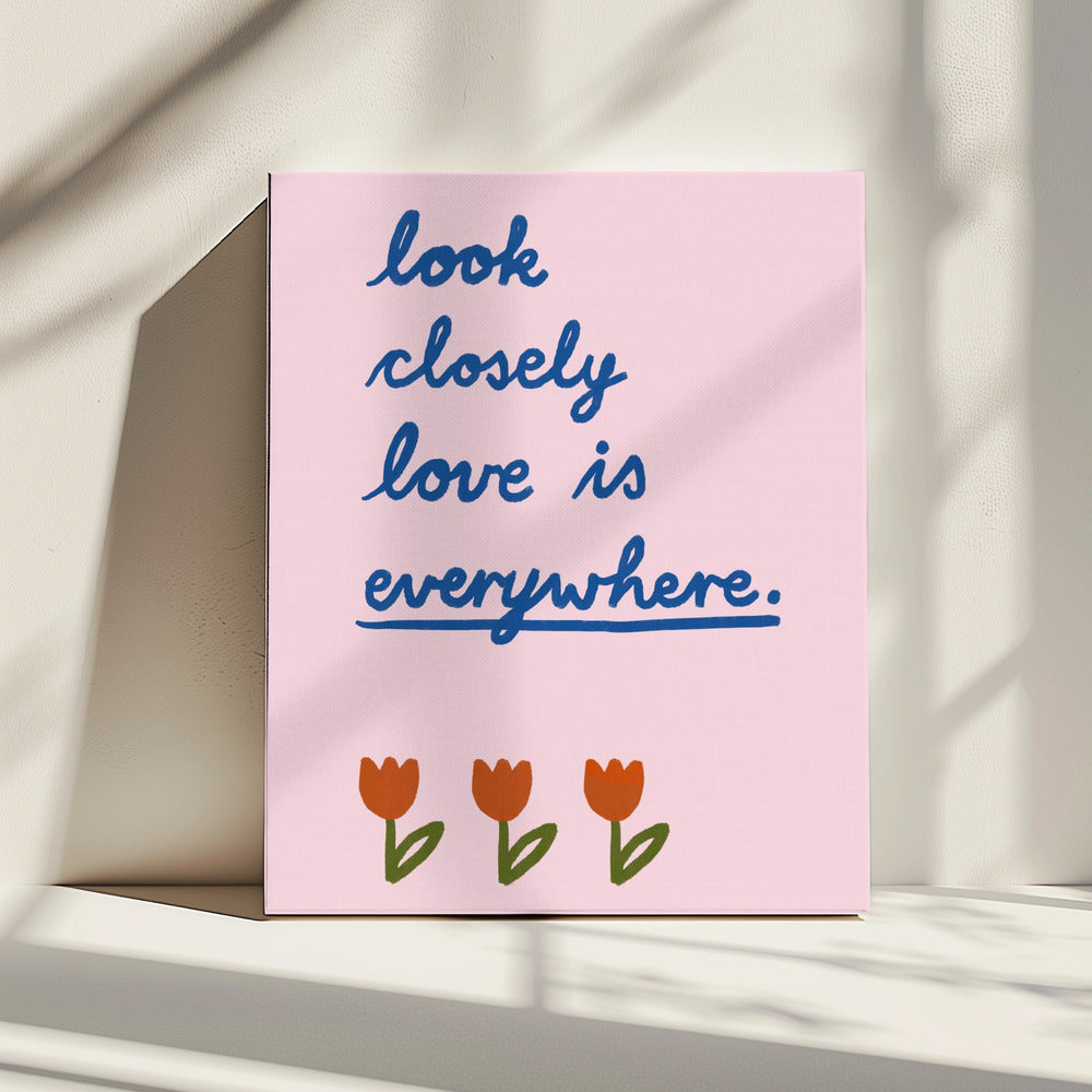 Liefde is overal 2 | Canvas