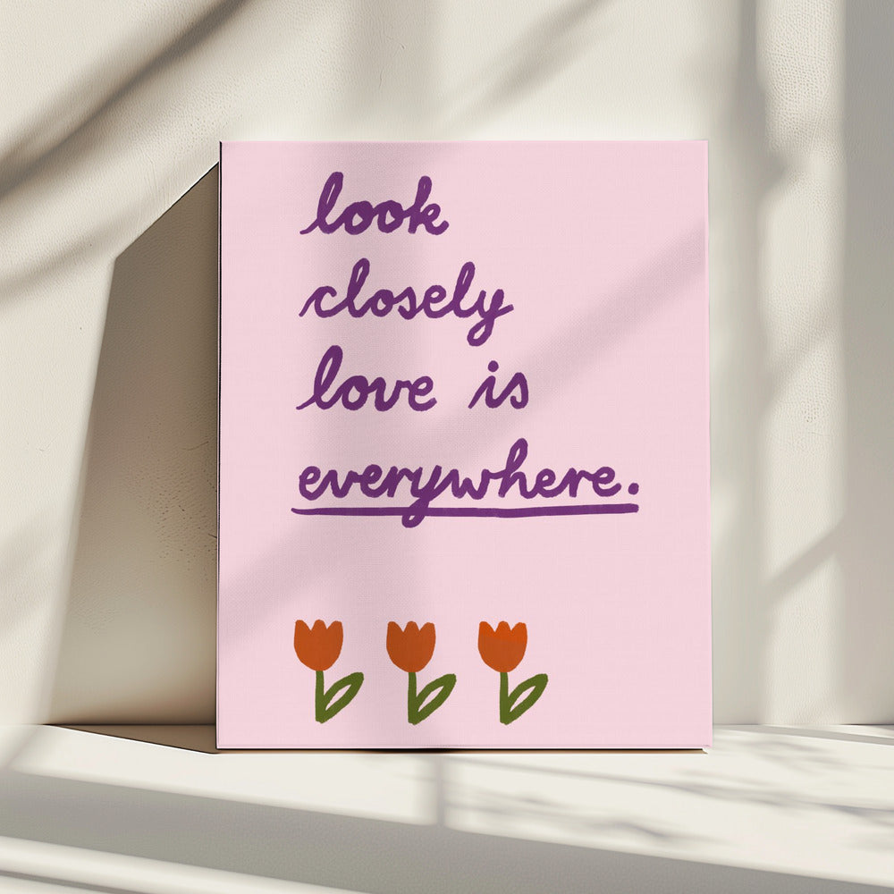 Liefde is overal 6 | Canvas