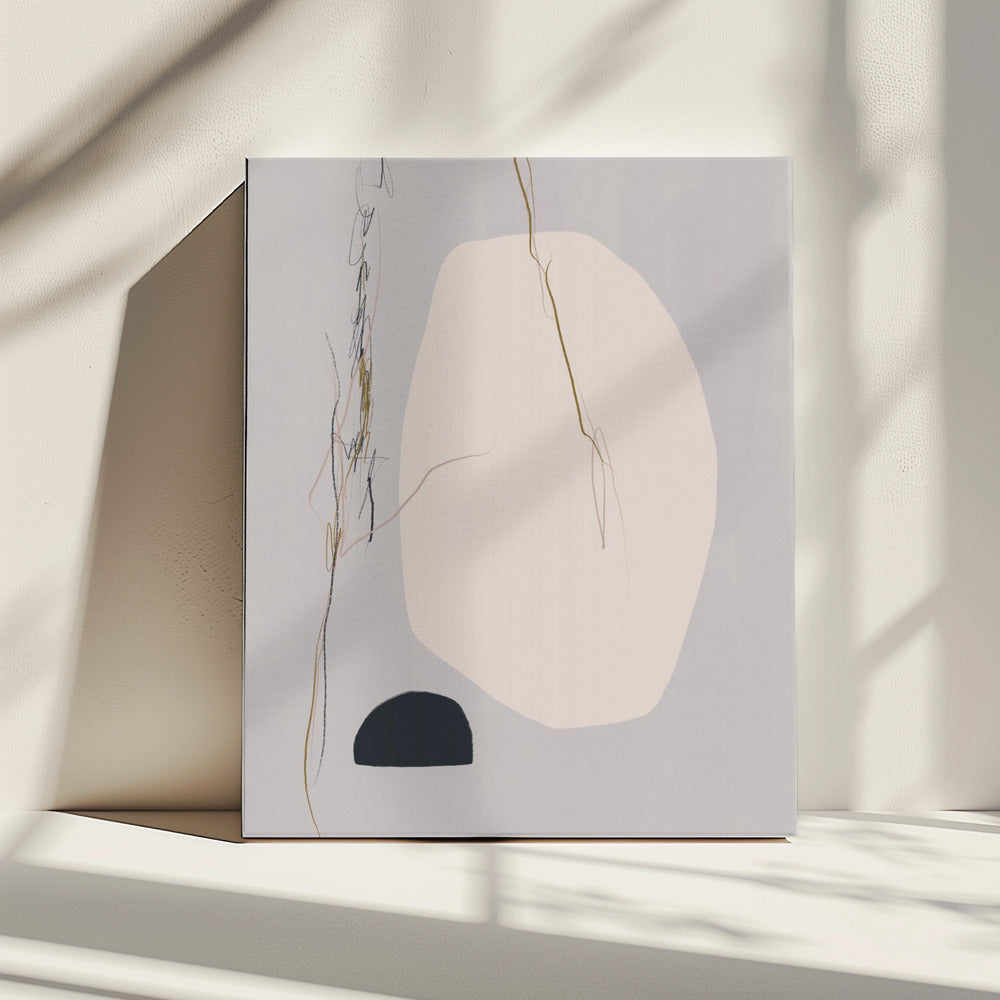 Fluisteringen van minimalisme | Canvas