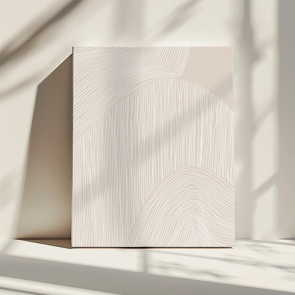 Abstract Line Art | Canvas