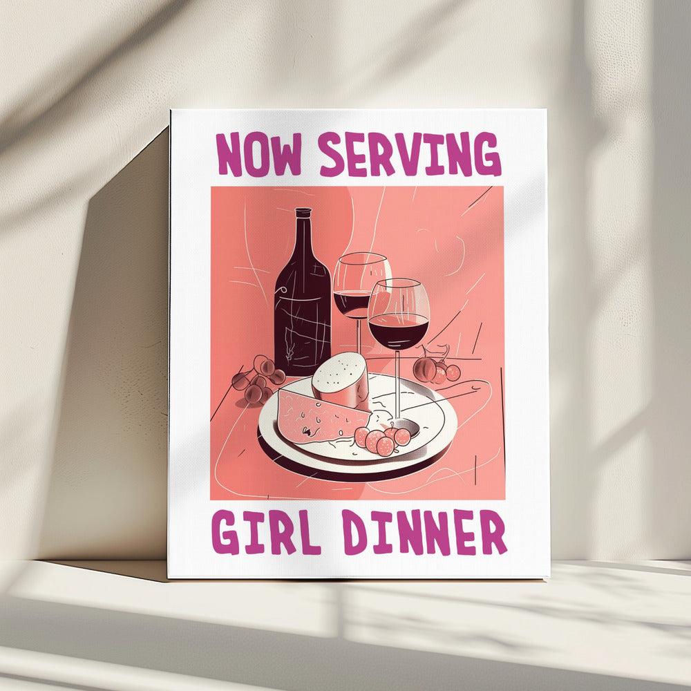 Meisjesdiner nr. 1 | Canvas