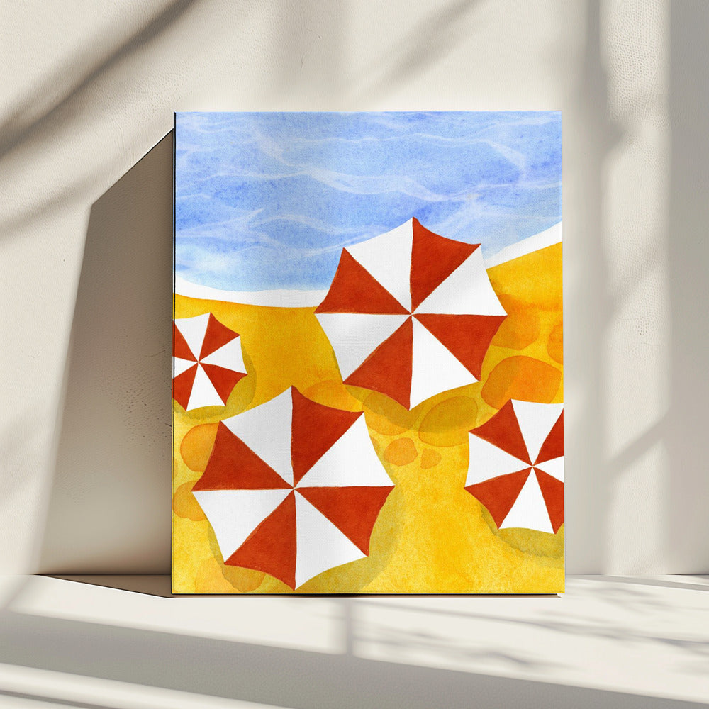 Paraplu's | Canvas