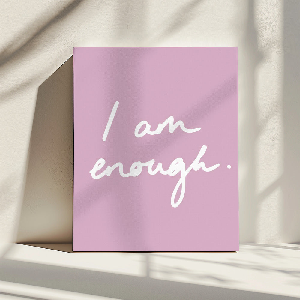 Ik ben genoeg 1 | Canvas