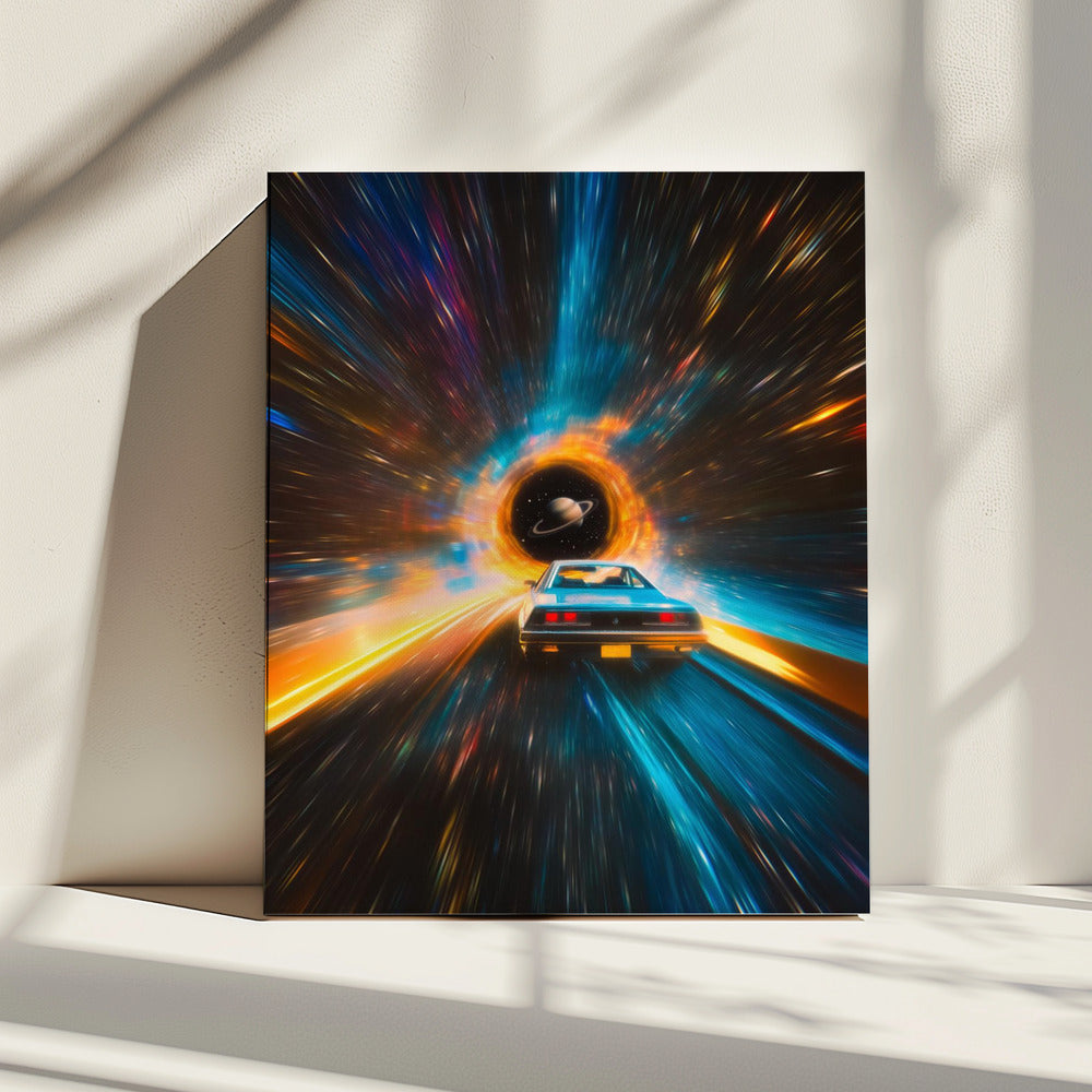 Kosmische autoreis | Canvas