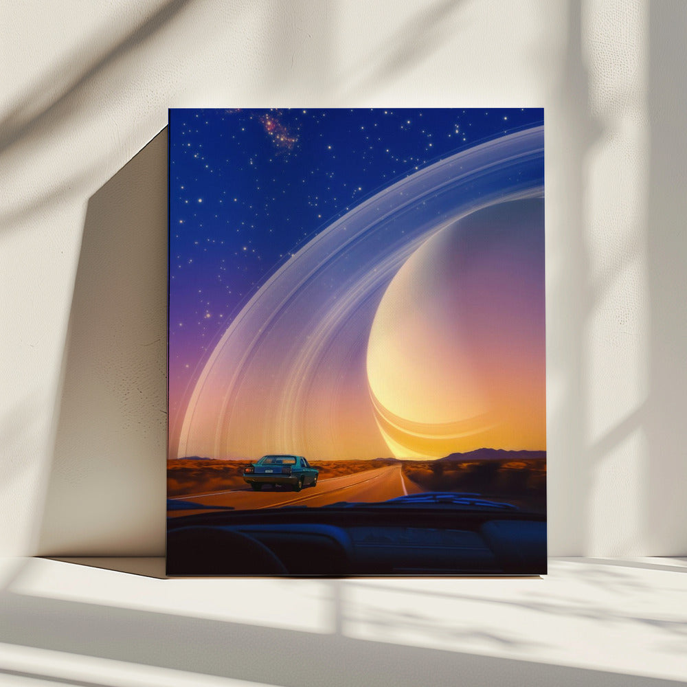 De afstand afleggen | Canvas