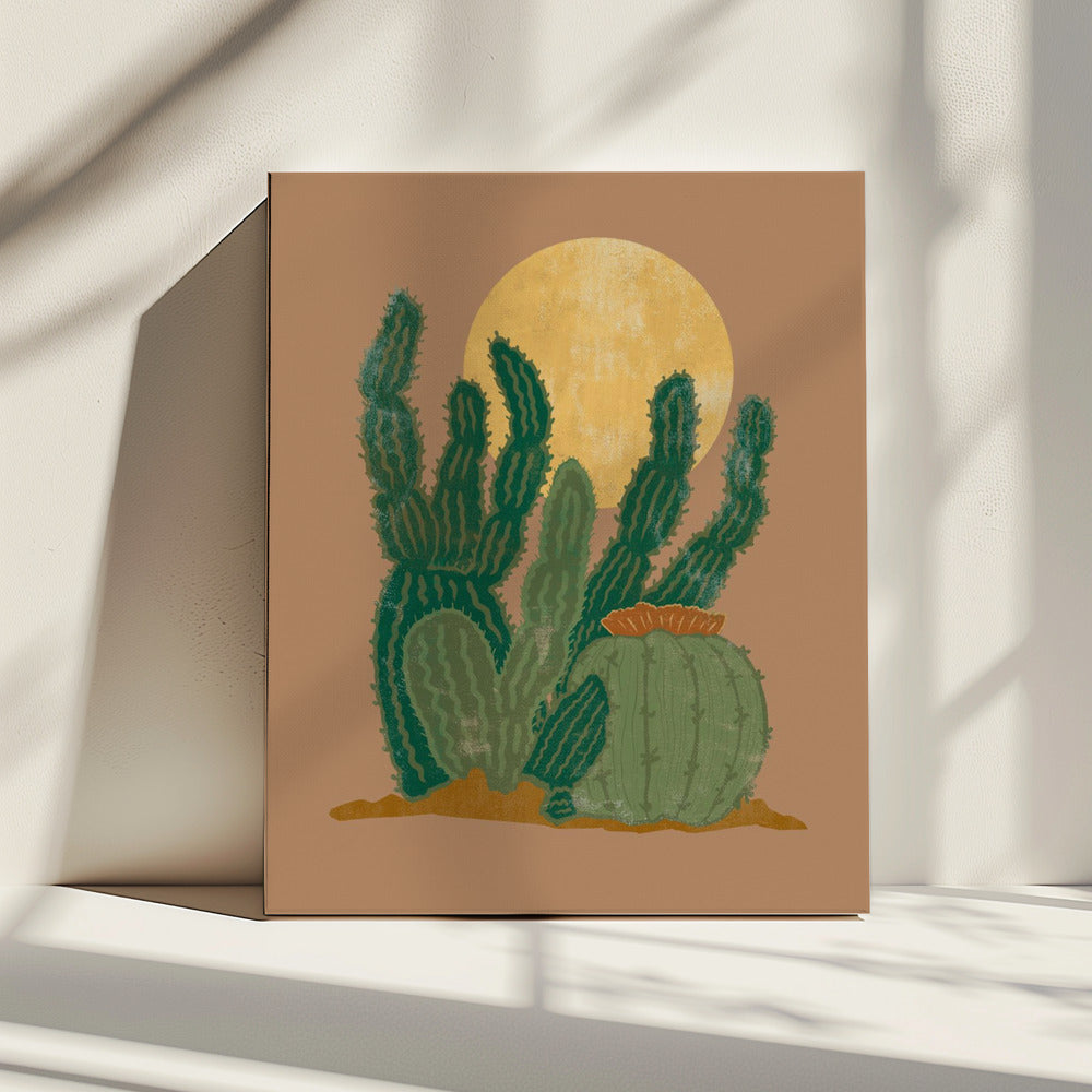 Moderne Americana Cactus | Canvas