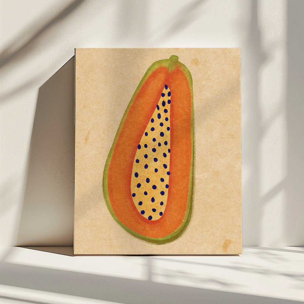 Eenvoudige papaja | Canvas
