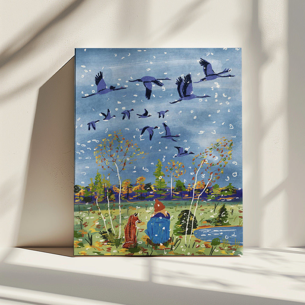 vos mijn beste vriend | Canvas