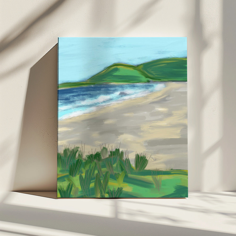 Dromerig strandtafereel | Canvas