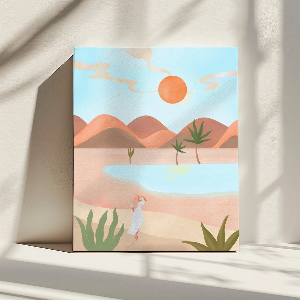 Mocha Dromen | Canvas