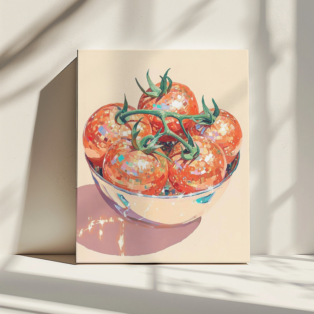 Discobaltomaten in een kom | Canvas
