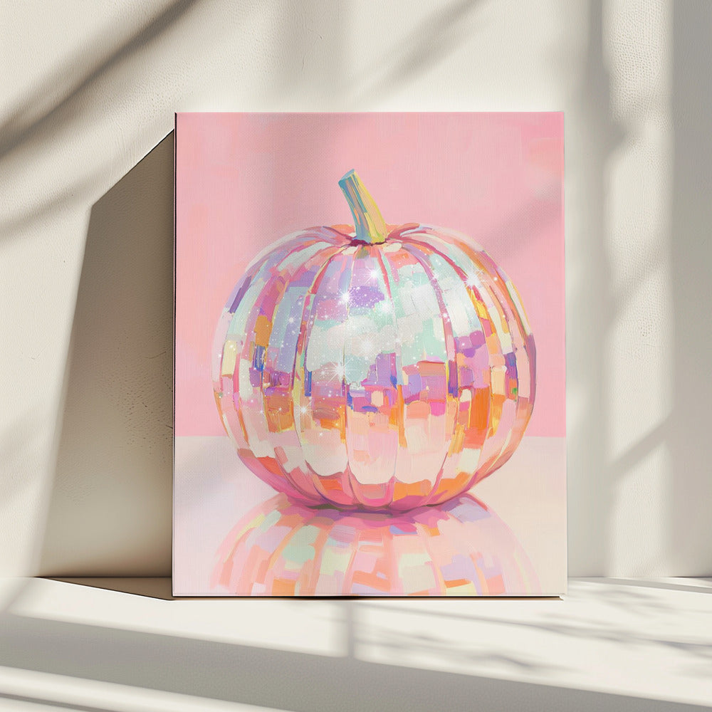Iriserende pompoen | Canvas