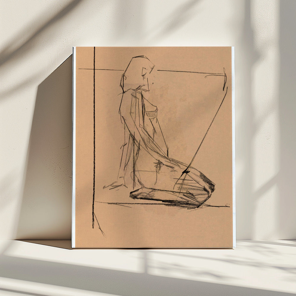 Etude Vrouwelijke No.5 | Canvas